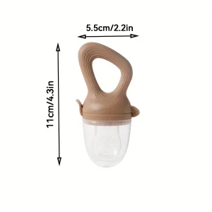 Baby Food Feeder with Silicone Mesh Bag,
