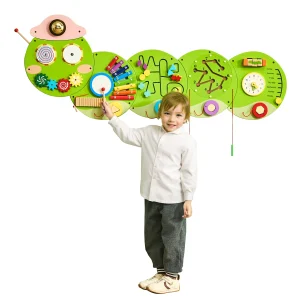 Caterpillar Children Wall Busy Board 12 Activities