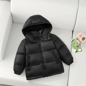 Autumn and Winter Children's Jacket, White Duck down