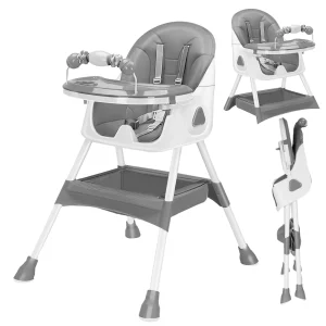 Foldable Baby High Chair 6 Months Plus,