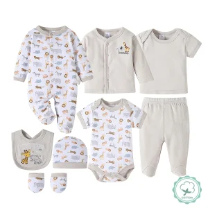 Soft Stretchy  Long Romper, Hat, Bib, Socks, pants