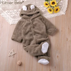 Bear Autumn  Style Winter Long Sleeve Baby Boys Girls