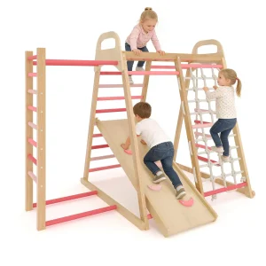 7 In 1 Extra Large Wooden Climbing Triangle Set For Kids